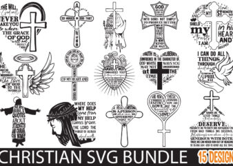 Christian t-shirt bundle christian svg bundle