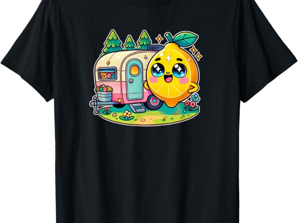 Camping lemon t-shirt