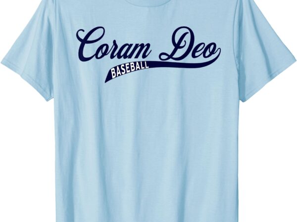Coram deo baseball t-shirt