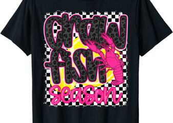 Crawfish Season Crawfish Boil Lobster Cajun Men Women T-Shirt