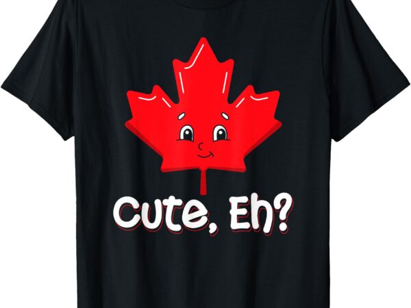Cute eh kids maple leaf t-shirt
