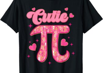 Cutie Pi Day Women Men Toddler Math Teacher Student Pi day T-Shirt