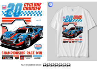 Cyclone Cruiser Racing Team Design