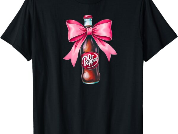 Dr. pep. soda lover bow coquette trendy aesthetic t-shirt