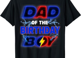 Dad And Mom Of The Birthday Boy Hedgehog Family Party Decor T-Shirt