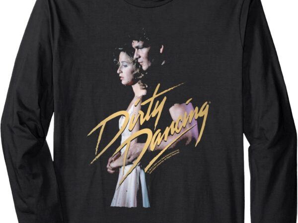 Dirty dancing johnny & frances baby close dance long sleeve t-shirt