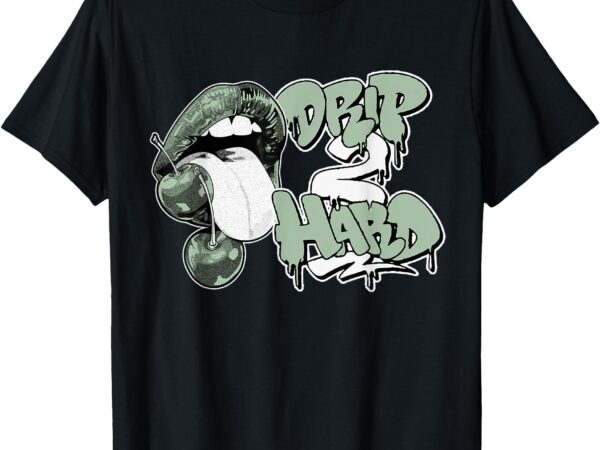 Drip hard seafoam abundance 4s matching tee for men women t-shirt