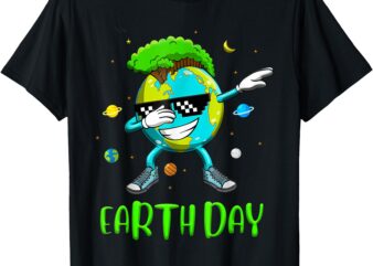 Earth Day Rocks Dabbing Earth Day Design Protect Our Earth T-Shirt