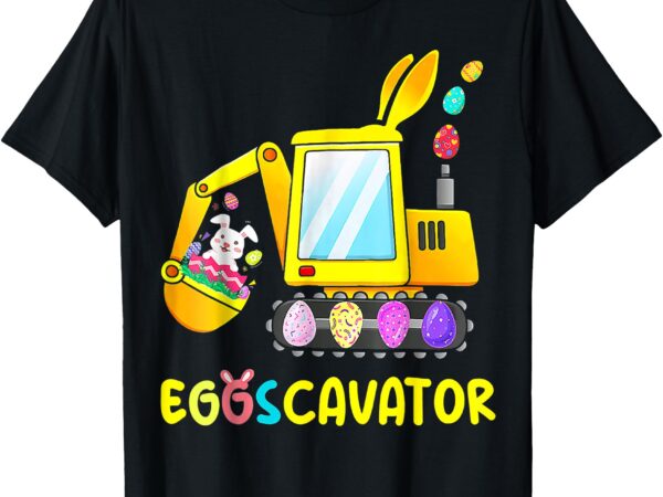 Easter egg hunt shirt for kids toddlers funny eggscavator t-shirt