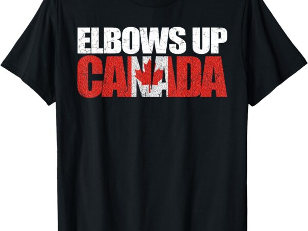 Elbows up canada tee men women canadian elbows up t-shirt