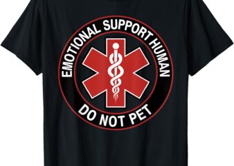 Emotional Support Husband Do Not Pet T-Shirt
