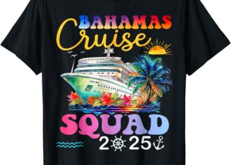 Family Cruise Bahamas 2025 Summer Matching Vacation 2025 T-Shirt