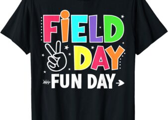 Field Day Fun Day Funny For Teacher Kids Field Day 2025 T-Shirt