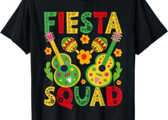 Fiesta Squad Matching Cinco de Mayo Party T-Shirt