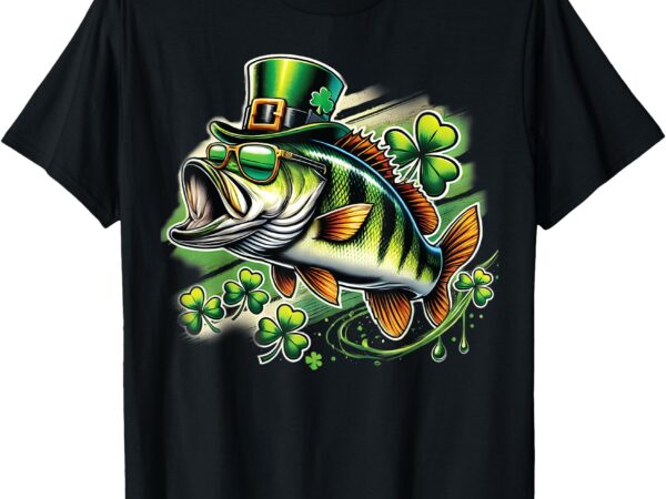 Fisherman fishing lovers irish st patricks day boys mens t-shirt