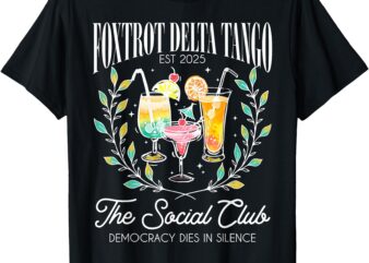 Foxtrots Deltas Tangos Retro Vintage Beach T-Shirt