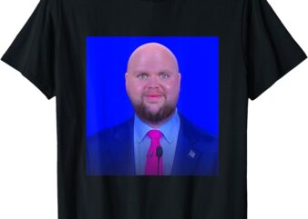 Funny JD Vance Bald Head Vice President Face Meme T-Shirt