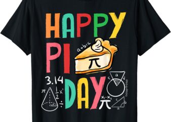 Funny Pi Day 3.14 Pie Math Science Pi Symbol Teachers Kids T-Shirt