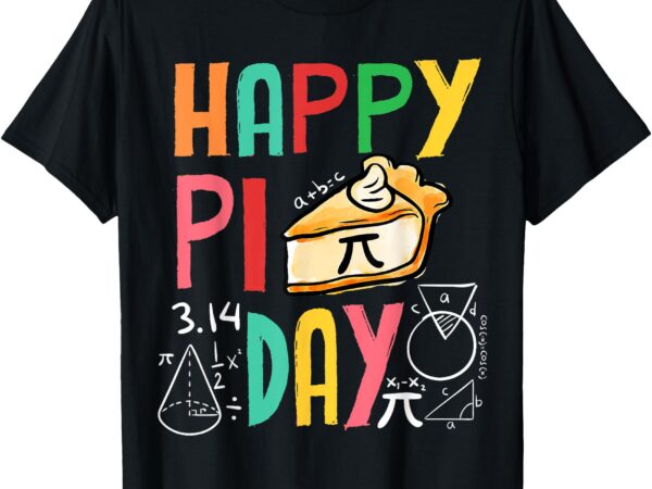 Funny pi day 3.14 pie math science pi symbol teachers kids t-shirt