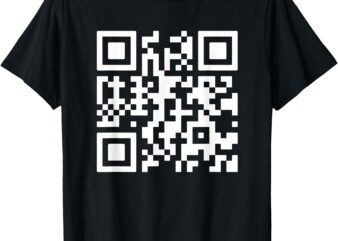 Funny QR He’s Back President Trump Code T-Shirt