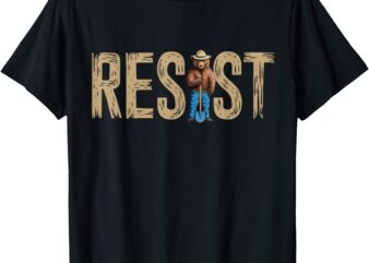 Funny The Resist Bear National Park T-Shirt