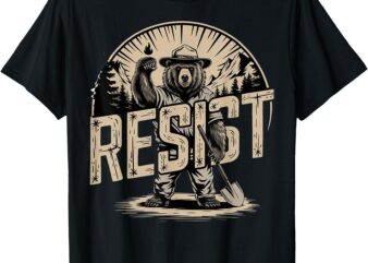 Funny The Resist National Park T-Shirt