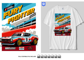 Fury Fighter Racing Team Design