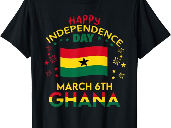 Ghana 68th independence day ghanaian pride ghana flag t-shirt