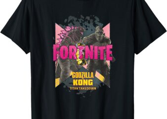 Godzilla x Kong x Fortnite – Officially Licensed T-Shirt