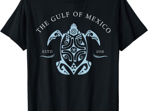 Gulf of mexico turtle t-shirt