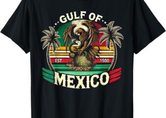 Gulf of Mexico vintage flag funny T-Shirt