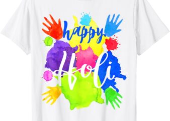 Happy Holi t shirt for Kids Boys Toddler Girls India Hindu T-Shirt