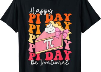 Happy Pi Day Funny Math Coach Teacher Pi Day Outfit Women T-Shirt