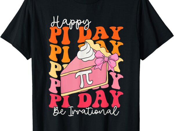 Happy pi day funny math coach teacher pi day outfit women t-shirt