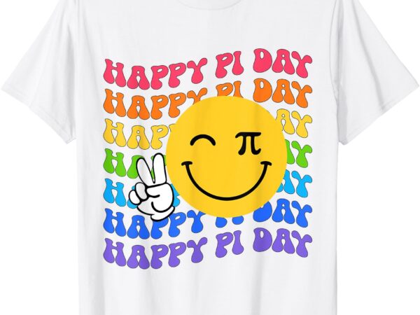 Happy pi day groovy 3.14 pi number teacher women girls t-shirt