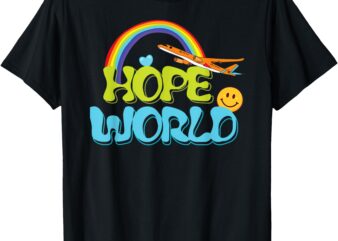 Hope World Colorful rainbow T-Shirt