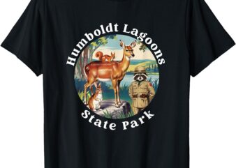 Humboldt Lagoons State Park California Vacation Souvenir T-Shirt