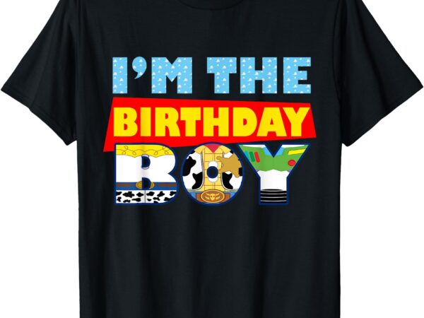 I’m the birthday boy cowboy family toy decoration funny kids t-shirt