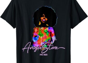 In Memory Of Angie Stone Thank You For The Memories Colorful T-Shirt