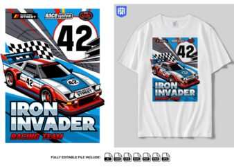 Iron Invader Racing Team Design