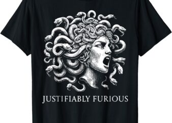Justifiably Furious Medusa T-Shirt
