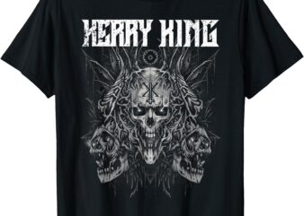 Kerry King – Multi Skull Grey T-Shirt