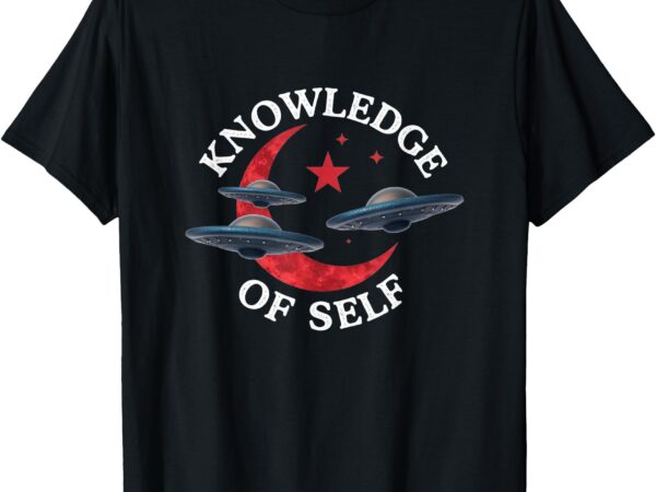 Knowledge of self – god body of melanin t-shirt