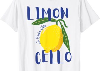Limoncello la dolce vita Italian lemon T-Shirt