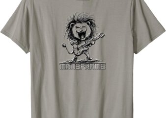 Lion Doodle Design T-Shirt