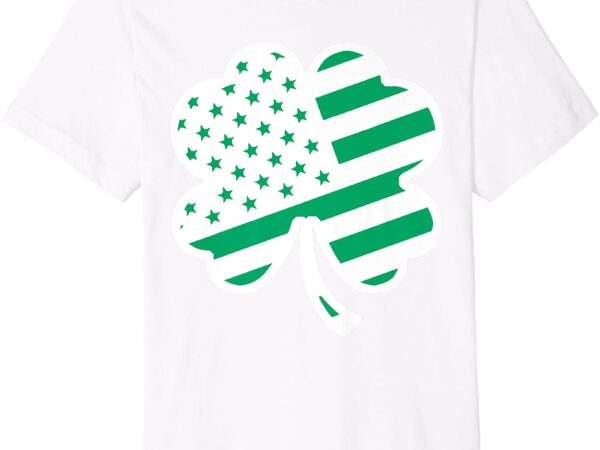 Lucky patriot – st. patrick’s day american shamrock premium t-shirt