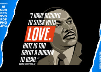 MLK stick with love