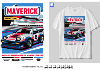 Maverick Monster Racing Team Design