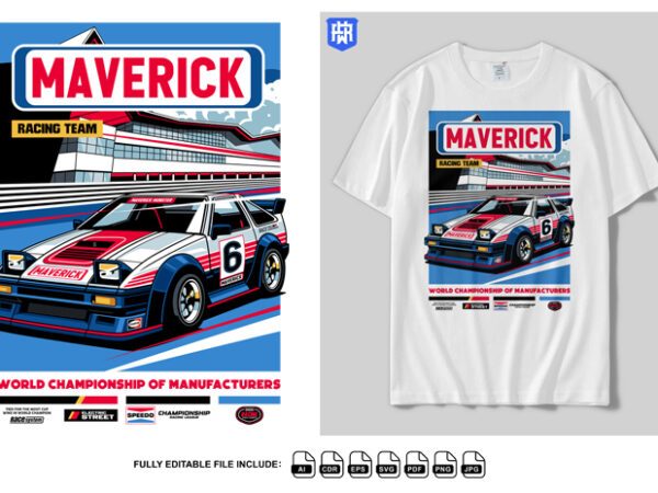 Maverick monster racing team design