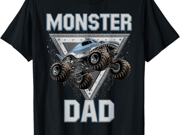 Monster truck dad fathers day monster truck are my jam t-shirt